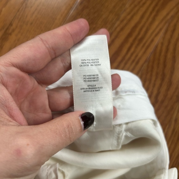 Wilfred Cream High Waist Women's Shorts 14 - Picture 5 of 5